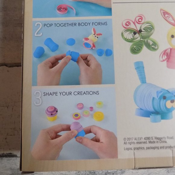 Alex DIY Paper Swirls Project Pack Arts & Crafts - Picture 5 of 7